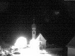 Archiv Foto Webcam Vent - Blick zur Kirche und den Stubaier Alpen 03:00