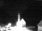 Archiv Foto Webcam Vent - Blick zur Kirche und den Stubaier Alpen 05:00