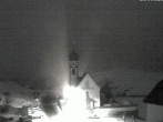 Archiv Foto Webcam Vent - Blick zur Kirche und den Stubaier Alpen 01:00