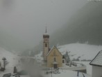 Archiv Foto Webcam Vent - Blick zur Kirche und den Stubaier Alpen 09:00