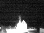 Archiv Foto Webcam Vent - Blick zur Kirche und den Stubaier Alpen 23:00