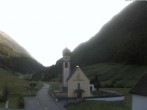 Archiv Foto Webcam Vent - Blick zur Kirche und den Stubaier Alpen 01:00