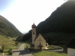 Archiv Foto Webcam Vent - Blick zur Kirche und den Stubaier Alpen 02:00