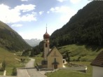Archiv Foto Webcam Vent - Blick zur Kirche und den Stubaier Alpen 04:00