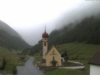 Archiv Foto Webcam Vent - Blick zur Kirche und den Stubaier Alpen 19:00