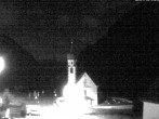Archiv Foto Webcam Vent - Blick zur Kirche und den Stubaier Alpen 23:00