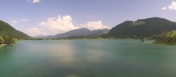 Archived image Webcam The Walchsee in Kaiserwinkl (Tyrol) 13:00
