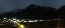 Archiv Foto Webcam Panoramablick auf Umhausen 23:00