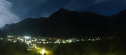 Archiv Foto Webcam Panoramablick auf Umhausen 01:00