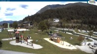 Archived image Webcam Lake Achensee - beach 13:00