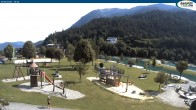 Archiv Foto Webcam Achensee: Achenkirch Badestrand 09:00