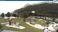 Archiv Foto Webcam Achensee: Achenkirch Badestrand 15:00