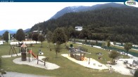 Archiv Foto Webcam Achensee: Achenkirch Badestrand 17:00