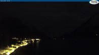 Archived image Webcam Pertisau at Achensee - footbridge 01:00