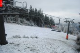 Archived image Webcam Černá Hora Chairlift 07:00