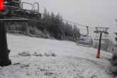 Archived image Webcam Černá Hora Chairlift 09:00