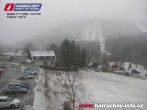 Archived image Webcam ski-jumping hill Čerťák 13:00