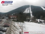 Archived image Webcam ski-jumping hill Čerťák 13:00