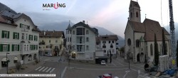 Archiv Foto Webcam Kirchenplatz Marling 06:00