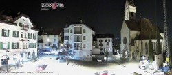 Archived image Webcam Marling - Church Square 21:00