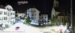 Archived image Webcam Marling - Church Square 23:00