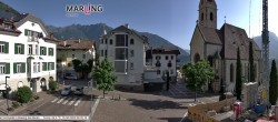 Archiv Foto Webcam Kirchenplatz Marling 07:00