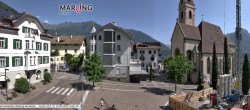 Archiv Foto Webcam Kirchenplatz Marling 09:00