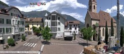 Archiv Foto Webcam Kirchenplatz Marling 11:00