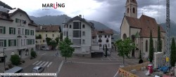 Archiv Foto Webcam Kirchenplatz Marling 17:00