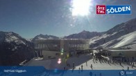 Archiv Foto Webcam Sölden: Bergstation Giggijochbahn 10:00