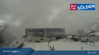 Archiv Foto Webcam Sölden: Bergstation Giggijochbahn 10:00
