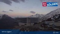Archiv Foto Webcam Sölden: Bergstation Giggijochbahn 20:00