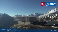 Archived image Webcam Top of the Giggijoch Cable Car 07:00