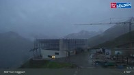 Archiv Foto Webcam Sölden: Bergstation Giggijochbahn 02:00