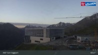 Archiv Foto Webcam Sölden: Bergstation Giggijochbahn 04:00