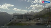Archiv Foto Webcam Sölden: Bergstation Giggijochbahn 10:00