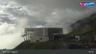 Archiv Foto Webcam Sölden: Bergstation Giggijochbahn 07:00