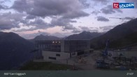 Archiv Foto Webcam Sölden: Bergstation Giggijochbahn 02:00