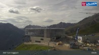 Archiv Foto Webcam Sölden: Bergstation Giggijochbahn 08:00