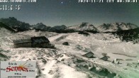 Archiv Foto Webcam Sennes Hütte 23:00