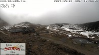 Archiv Foto Webcam Sennes Hütte in Südtirol 09:00