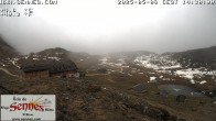 Archiv Foto Webcam Sennes Hütte in Südtirol 13:00