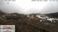 Archiv Foto Webcam Sennes Hütte in Südtirol 15:00