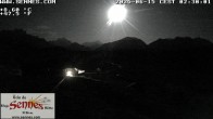 Archiv Foto Webcam Sennes Hütte in Südtirol 01:00