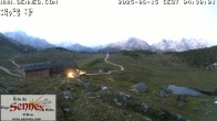 Archiv Foto Webcam Sennes Hütte in Südtirol 03:00
