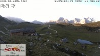 Archiv Foto Webcam Sennes Hütte in Südtirol 05:00