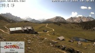 Archiv Foto Webcam Sennes Hütte in Südtirol 09:00