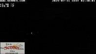 Archiv Foto Webcam Sennes Hütte in Südtirol 01:00