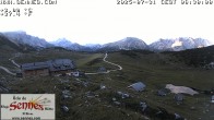 Archiv Foto Webcam Sennes Hütte in Südtirol 05:00