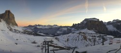 Archiv Foto Webcam Col Rodella Panorama 06:00